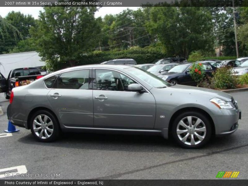 Diamond Graphite Metallic / Graphite 2007 Infiniti M 35x Sedan