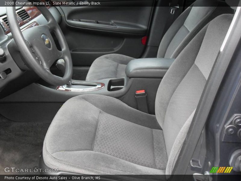 Slate Metallic / Ebony Black 2008 Chevrolet Impala LS