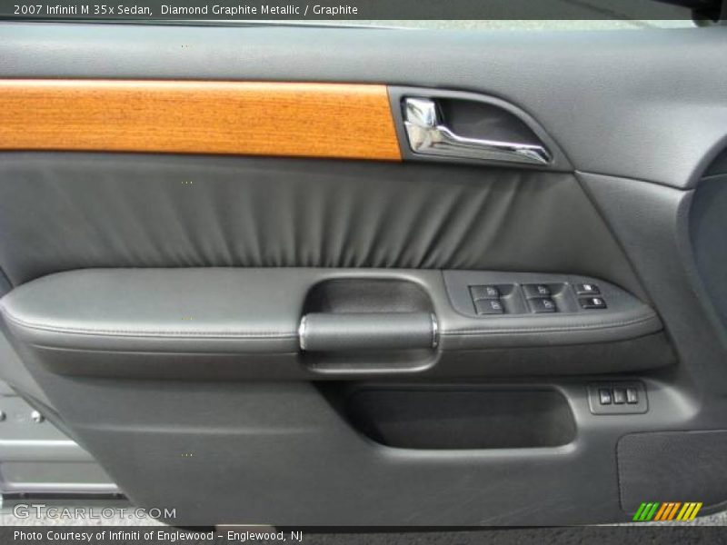 Diamond Graphite Metallic / Graphite 2007 Infiniti M 35x Sedan