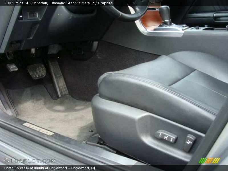 Diamond Graphite Metallic / Graphite 2007 Infiniti M 35x Sedan
