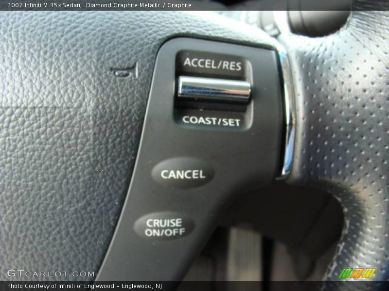Diamond Graphite Metallic / Graphite 2007 Infiniti M 35x Sedan