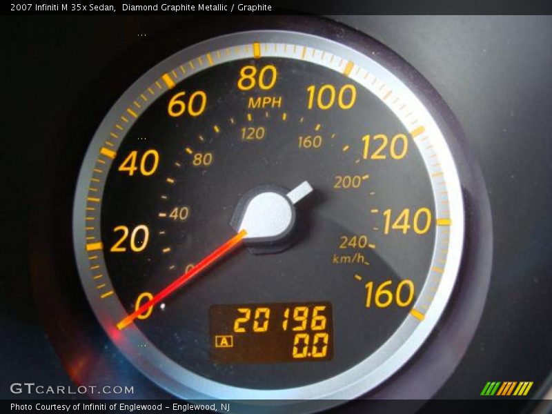 Diamond Graphite Metallic / Graphite 2007 Infiniti M 35x Sedan