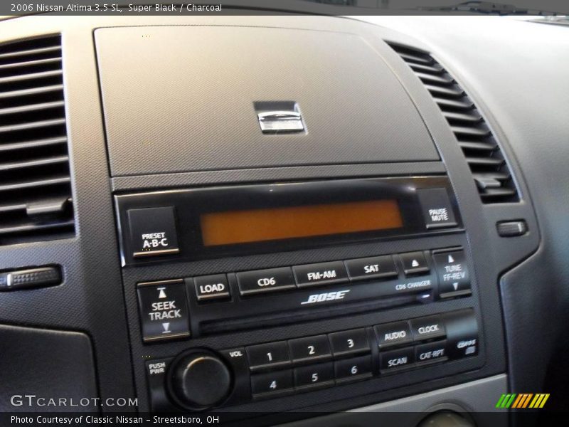 Super Black / Charcoal 2006 Nissan Altima 3.5 SL