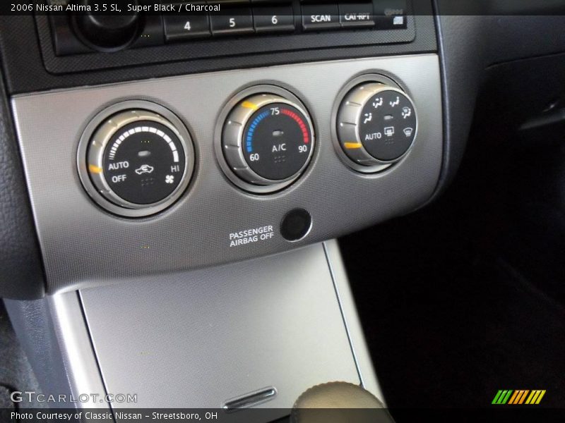 Super Black / Charcoal 2006 Nissan Altima 3.5 SL