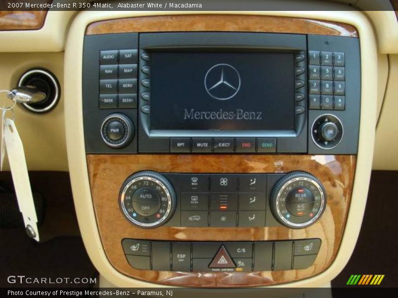 Alabaster White / Macadamia 2007 Mercedes-Benz R 350 4Matic