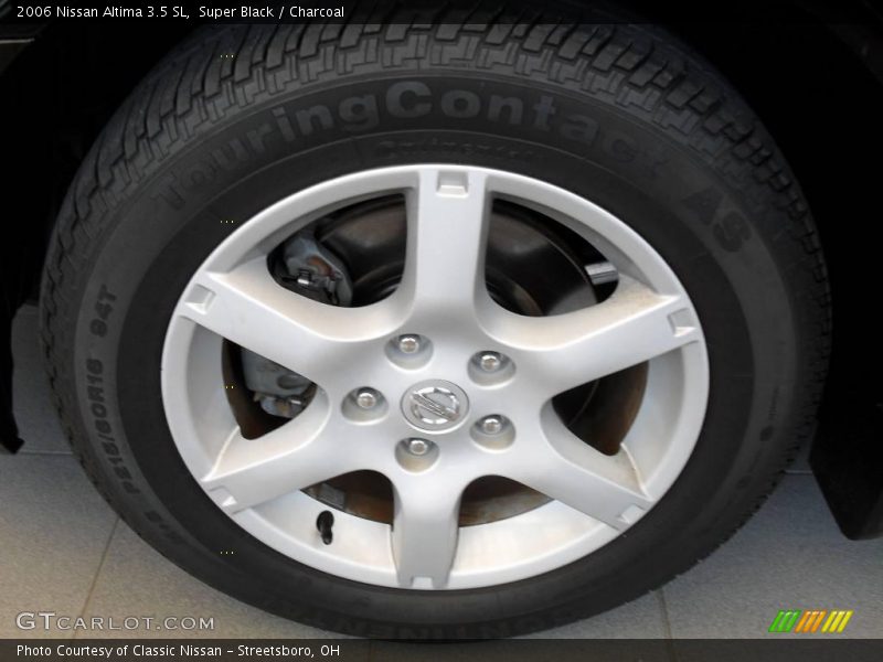 Super Black / Charcoal 2006 Nissan Altima 3.5 SL