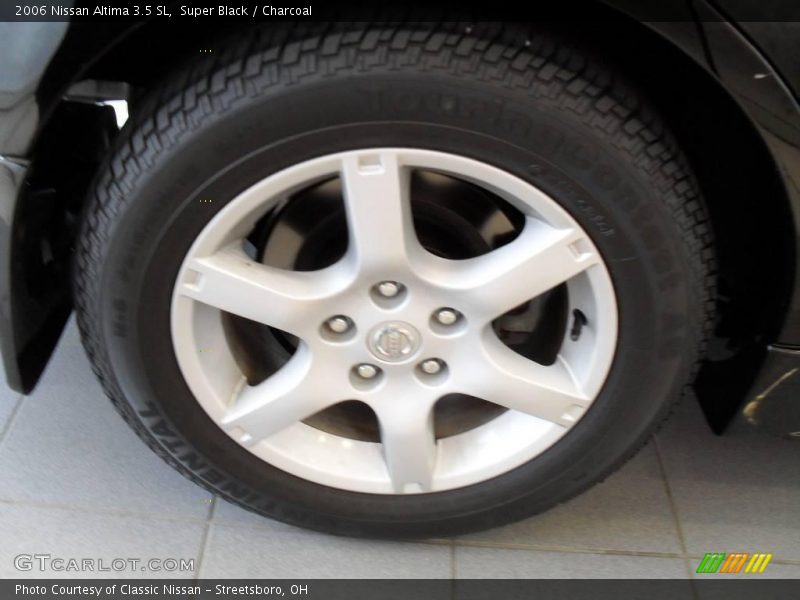Super Black / Charcoal 2006 Nissan Altima 3.5 SL