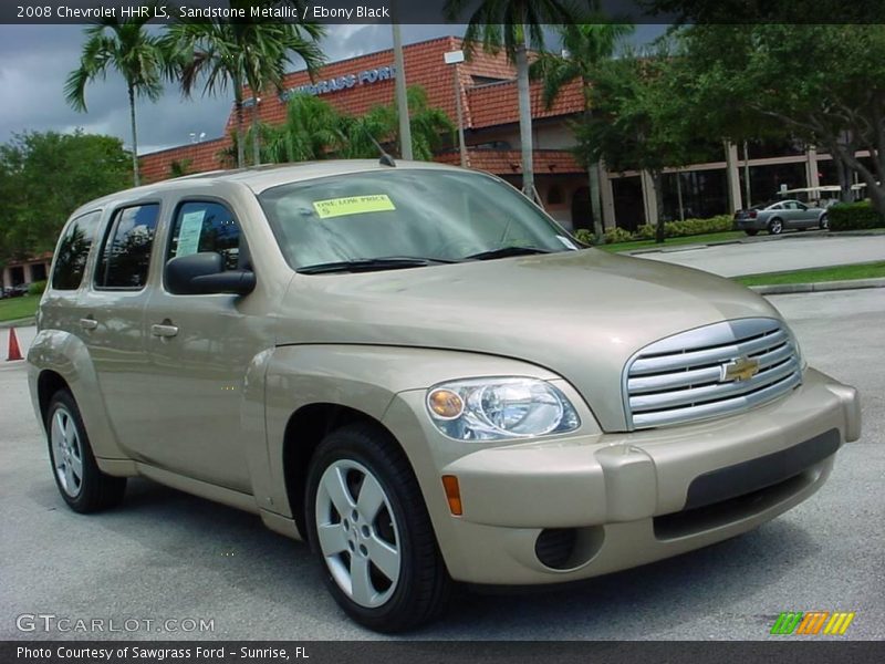 Sandstone Metallic / Ebony Black 2008 Chevrolet HHR LS