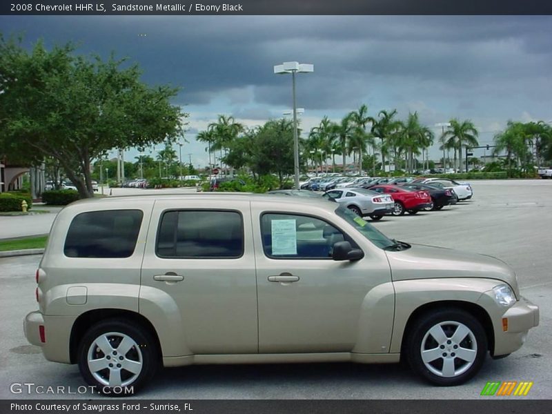 Sandstone Metallic / Ebony Black 2008 Chevrolet HHR LS
