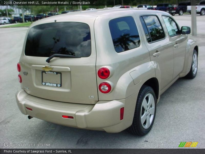 Sandstone Metallic / Ebony Black 2008 Chevrolet HHR LS