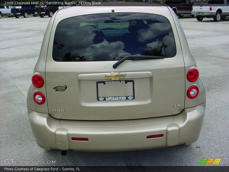Sandstone Metallic / Ebony Black 2008 Chevrolet HHR LS