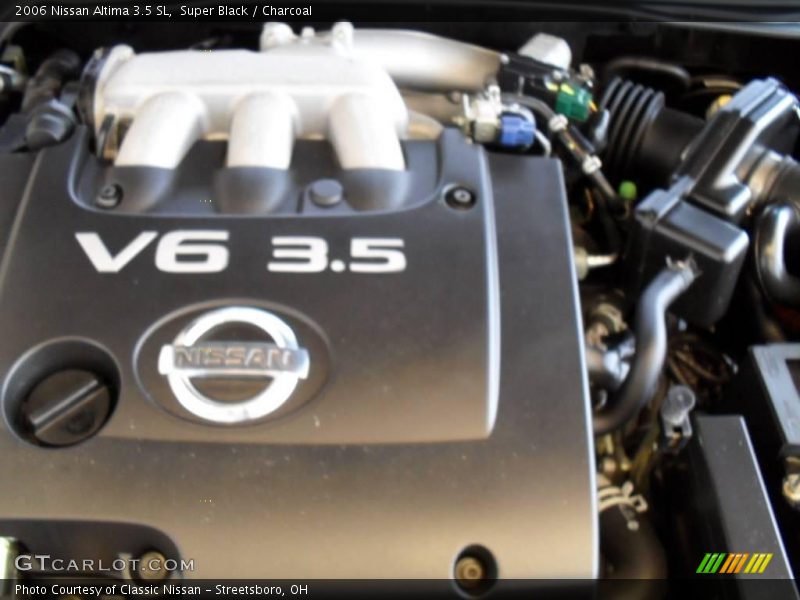 Super Black / Charcoal 2006 Nissan Altima 3.5 SL
