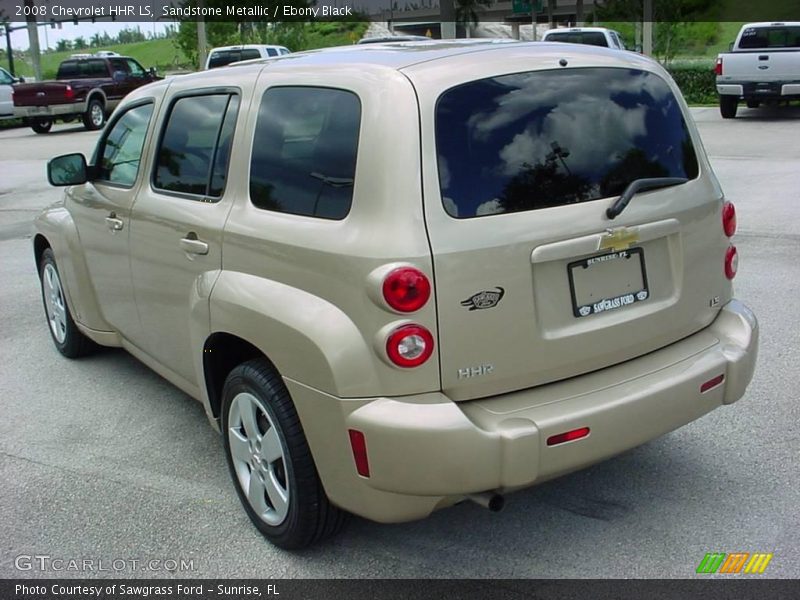 Sandstone Metallic / Ebony Black 2008 Chevrolet HHR LS