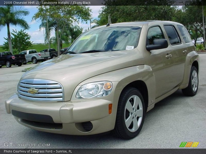 Sandstone Metallic / Ebony Black 2008 Chevrolet HHR LS