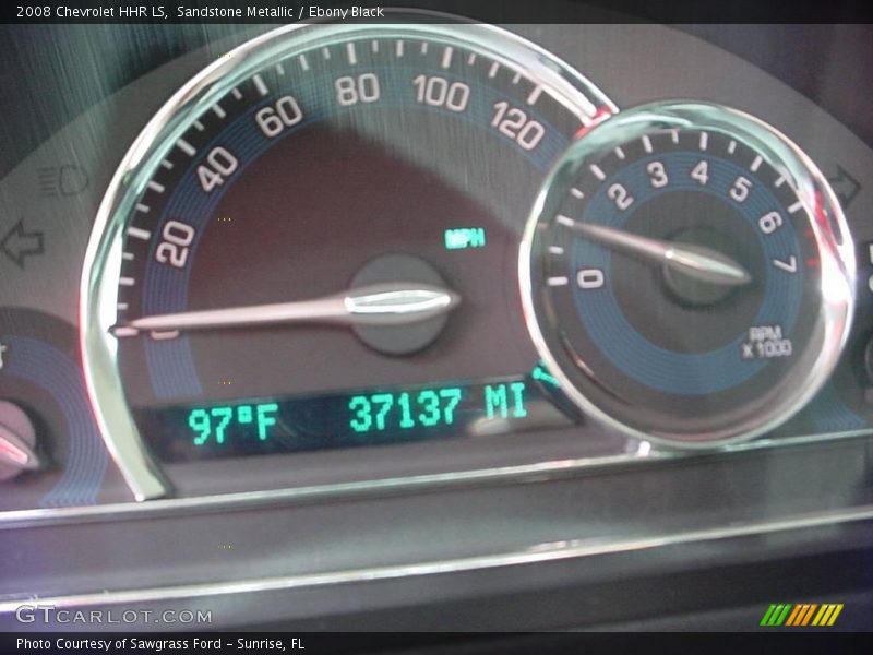 Sandstone Metallic / Ebony Black 2008 Chevrolet HHR LS