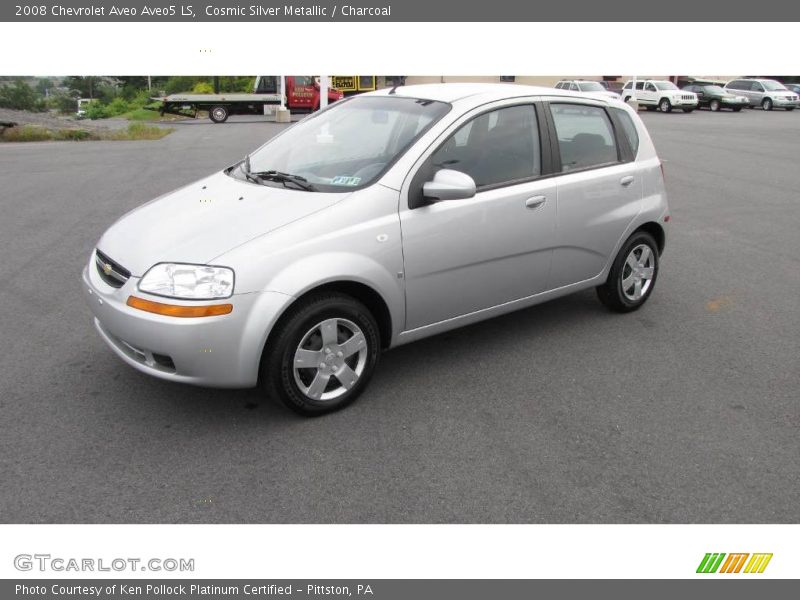 Cosmic Silver Metallic / Charcoal 2008 Chevrolet Aveo Aveo5 LS