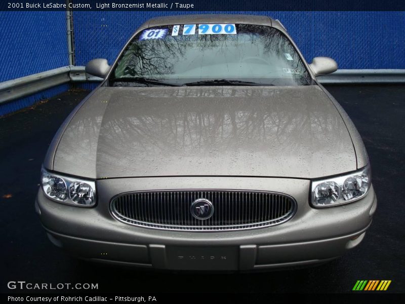 Light Bronzemist Metallic / Taupe 2001 Buick LeSabre Custom
