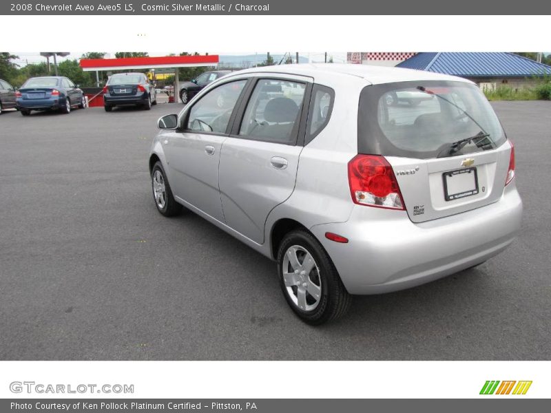 Cosmic Silver Metallic / Charcoal 2008 Chevrolet Aveo Aveo5 LS