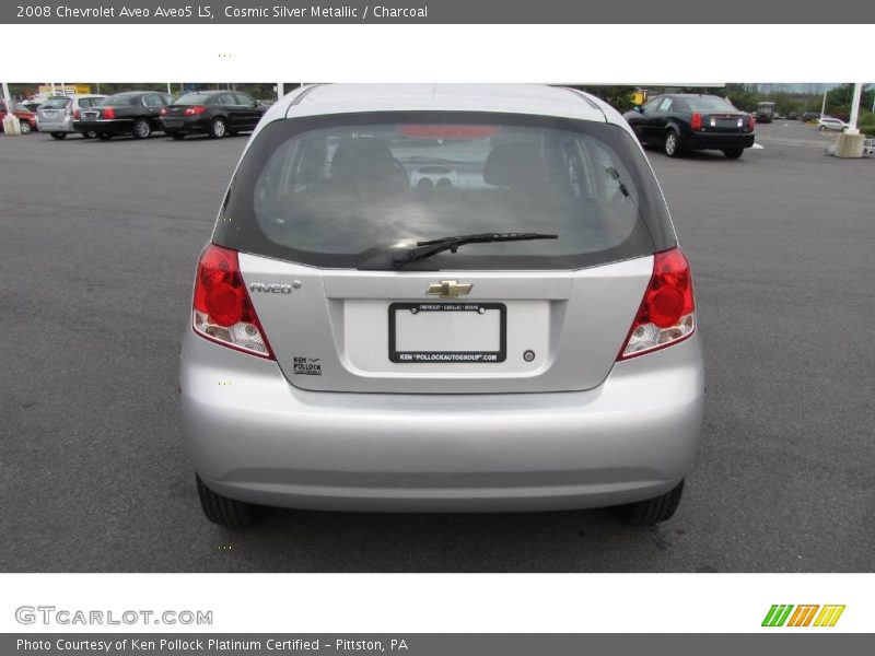 Cosmic Silver Metallic / Charcoal 2008 Chevrolet Aveo Aveo5 LS