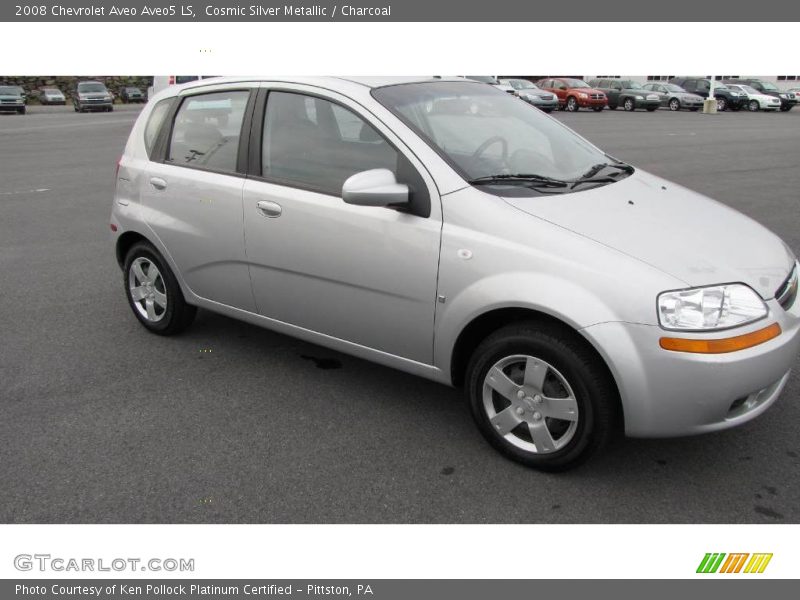 Cosmic Silver Metallic / Charcoal 2008 Chevrolet Aveo Aveo5 LS