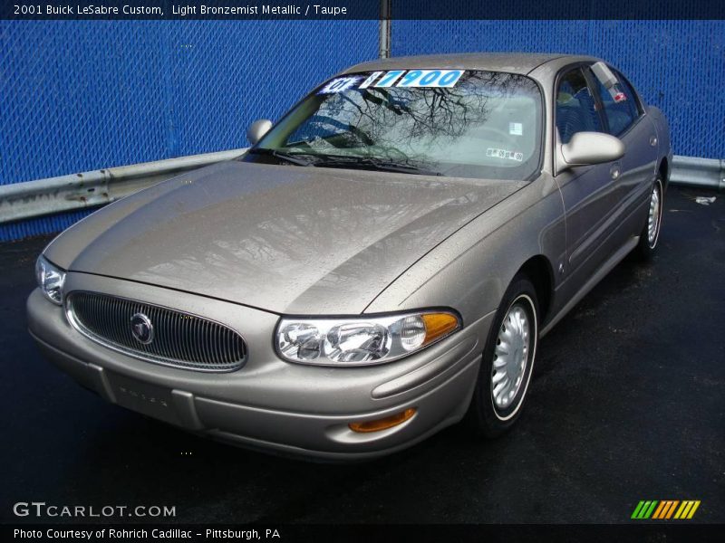 Light Bronzemist Metallic / Taupe 2001 Buick LeSabre Custom