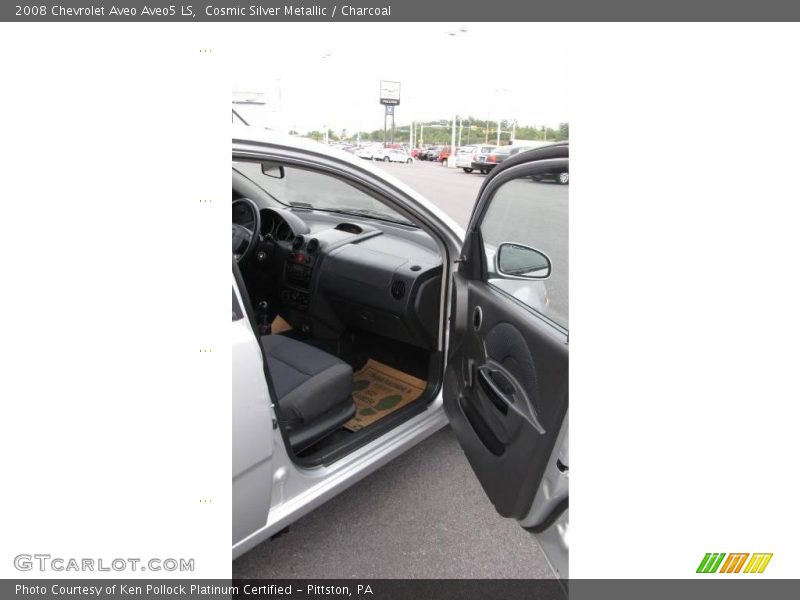 Cosmic Silver Metallic / Charcoal 2008 Chevrolet Aveo Aveo5 LS
