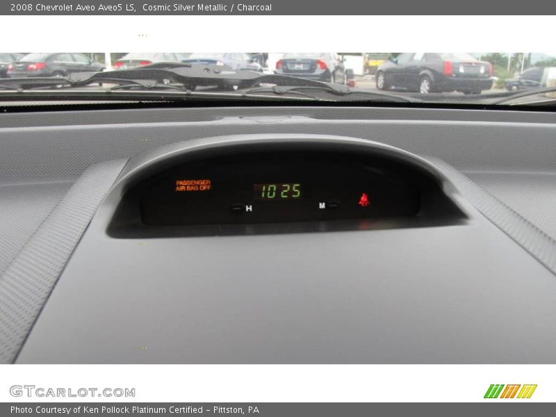 Cosmic Silver Metallic / Charcoal 2008 Chevrolet Aveo Aveo5 LS