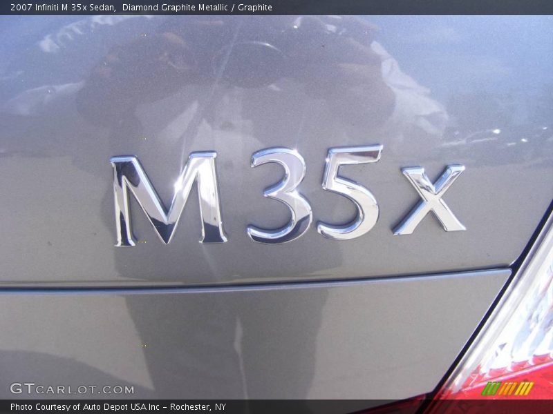 Diamond Graphite Metallic / Graphite 2007 Infiniti M 35x Sedan