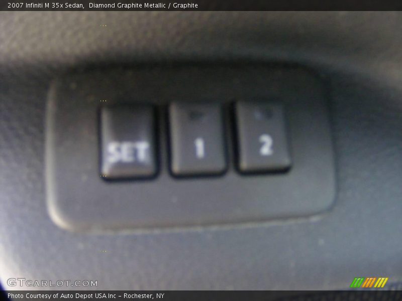 Diamond Graphite Metallic / Graphite 2007 Infiniti M 35x Sedan
