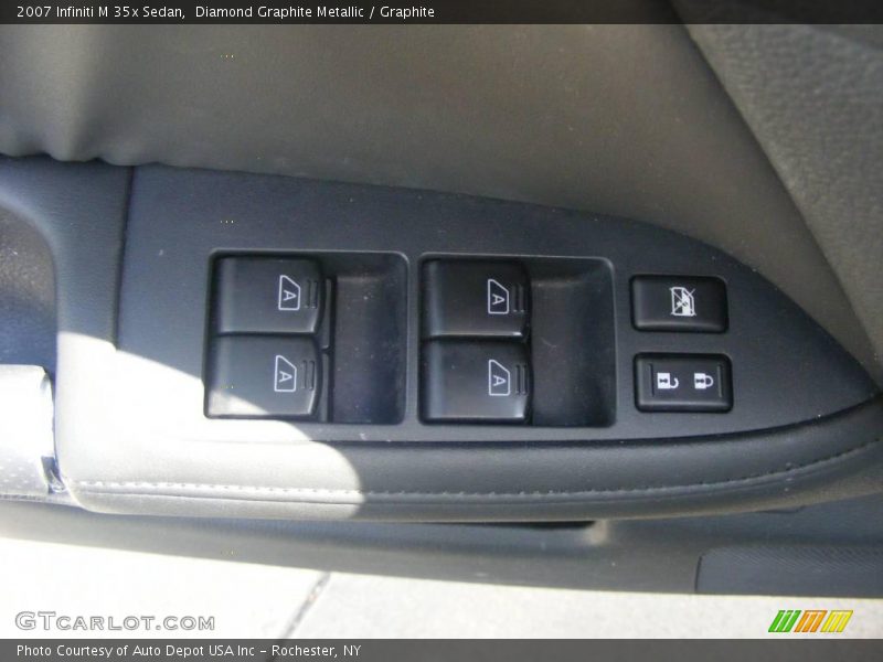 Diamond Graphite Metallic / Graphite 2007 Infiniti M 35x Sedan