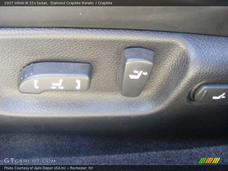 Diamond Graphite Metallic / Graphite 2007 Infiniti M 35x Sedan