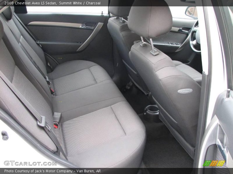 Summit White / Charcoal 2008 Chevrolet Aveo LS Sedan