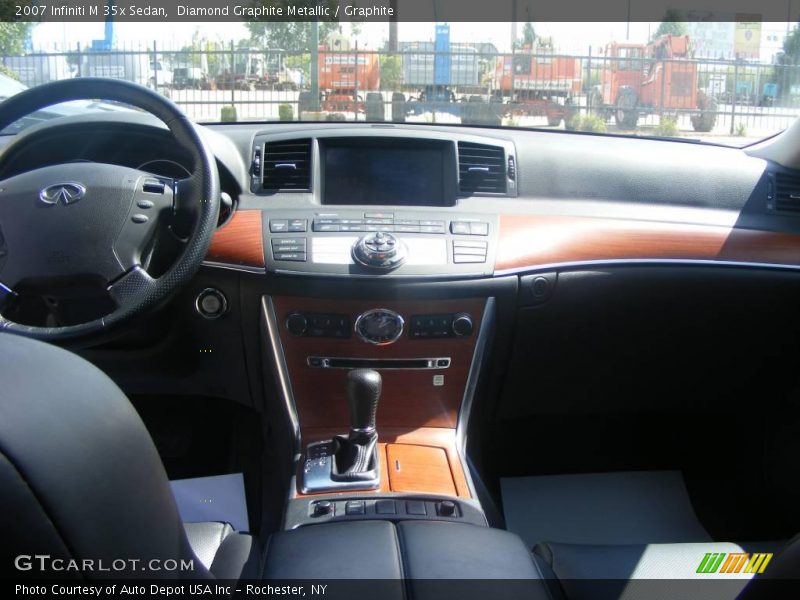 Diamond Graphite Metallic / Graphite 2007 Infiniti M 35x Sedan