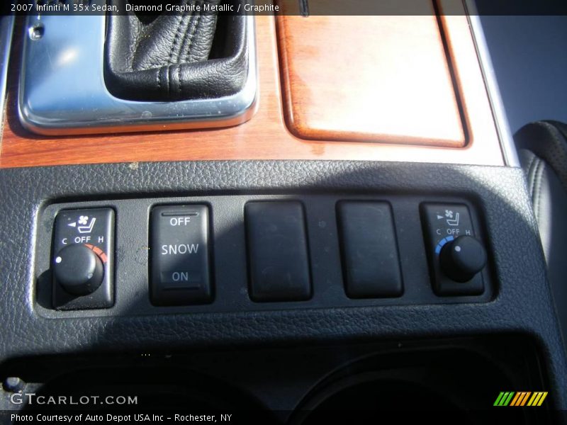 Diamond Graphite Metallic / Graphite 2007 Infiniti M 35x Sedan