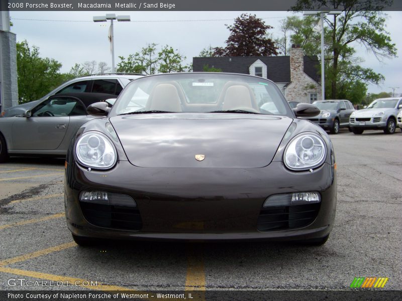 Macadamia  Metallic / Sand Beige 2008 Porsche Boxster