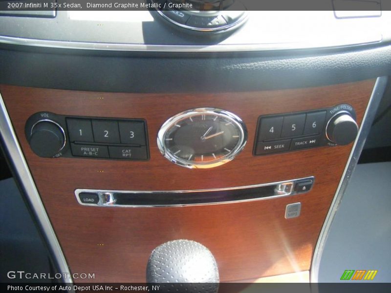 Diamond Graphite Metallic / Graphite 2007 Infiniti M 35x Sedan