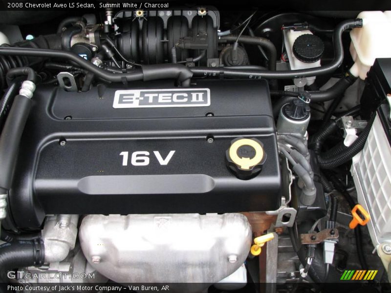 Summit White / Charcoal 2008 Chevrolet Aveo LS Sedan