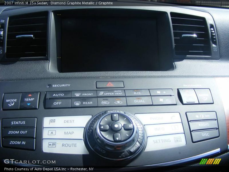 Diamond Graphite Metallic / Graphite 2007 Infiniti M 35x Sedan