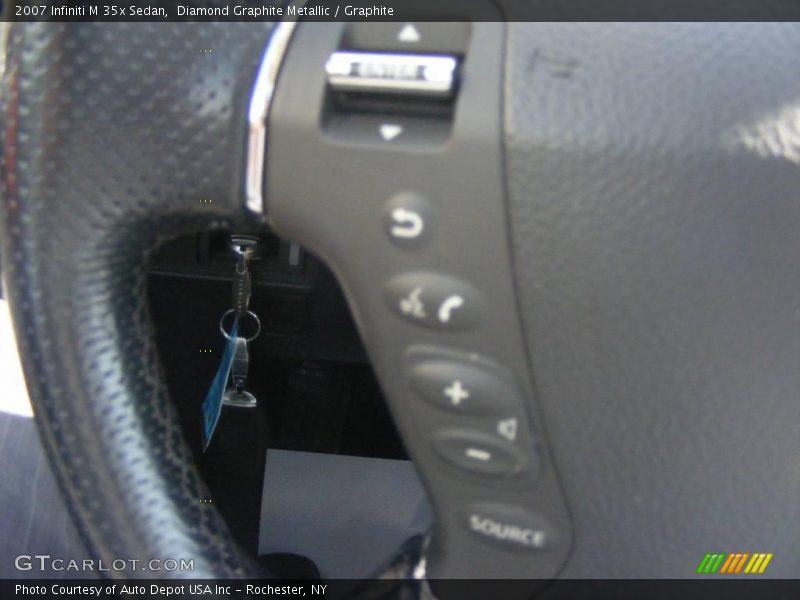 Diamond Graphite Metallic / Graphite 2007 Infiniti M 35x Sedan