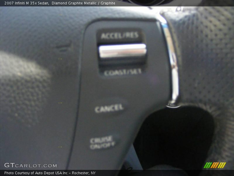Diamond Graphite Metallic / Graphite 2007 Infiniti M 35x Sedan