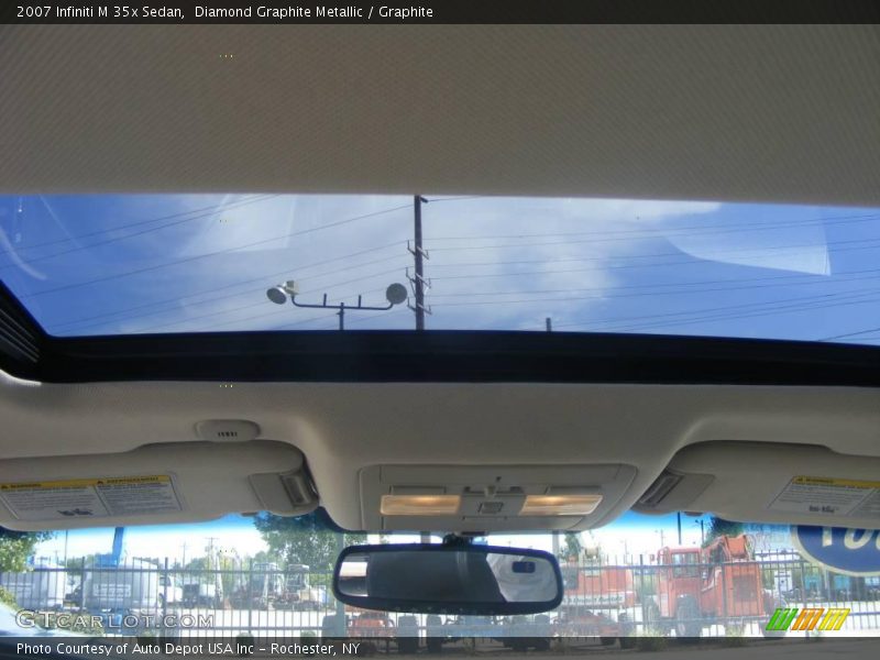 Diamond Graphite Metallic / Graphite 2007 Infiniti M 35x Sedan