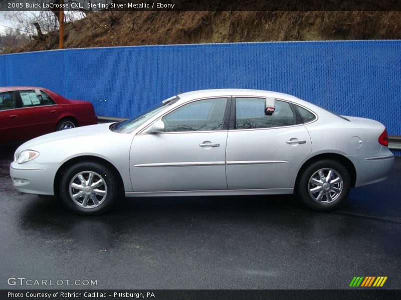 Sterling Silver Metallic / Ebony 2005 Buick LaCrosse CXL