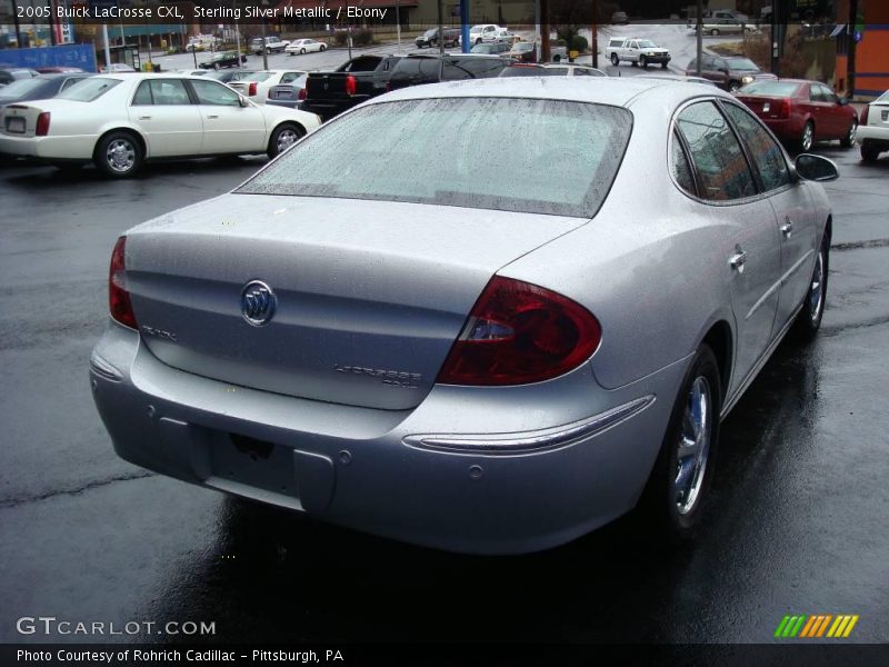 Sterling Silver Metallic / Ebony 2005 Buick LaCrosse CXL