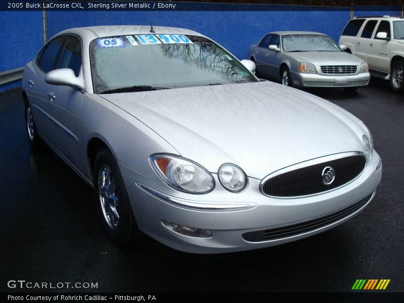 Sterling Silver Metallic / Ebony 2005 Buick LaCrosse CXL