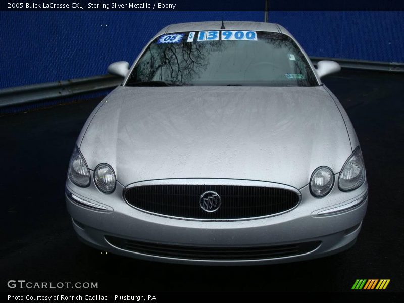 Sterling Silver Metallic / Ebony 2005 Buick LaCrosse CXL