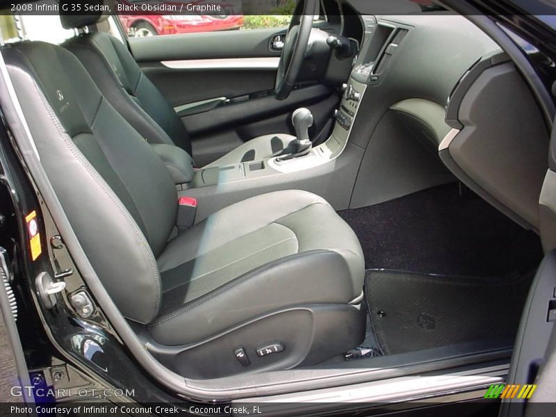 Black Obsidian / Graphite 2008 Infiniti G 35 Sedan