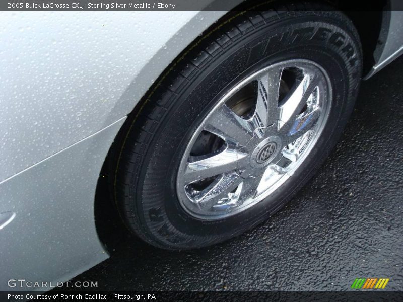 Sterling Silver Metallic / Ebony 2005 Buick LaCrosse CXL