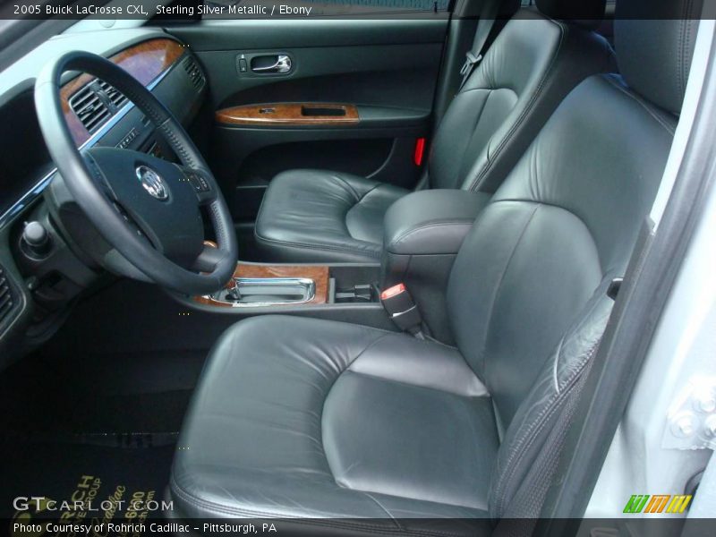Sterling Silver Metallic / Ebony 2005 Buick LaCrosse CXL