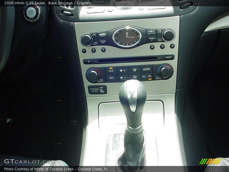 Black Obsidian / Graphite 2008 Infiniti G 35 Sedan