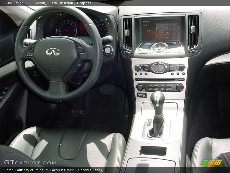 Black Obsidian / Graphite 2008 Infiniti G 35 Sedan
